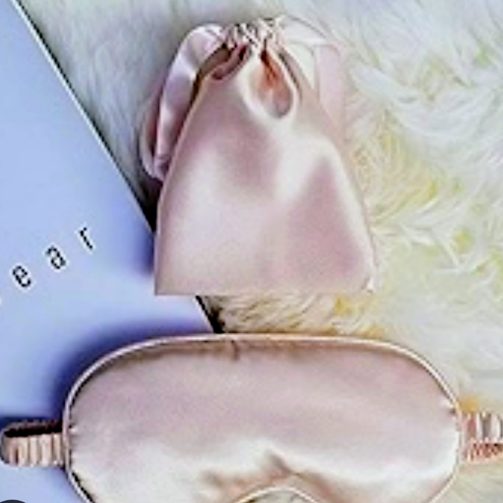 Silk Sleep Mask  Pink